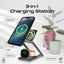 PROMATE Ultra-Slim Transparent Foldable MagSafe Wireless Charging Station - 15W
