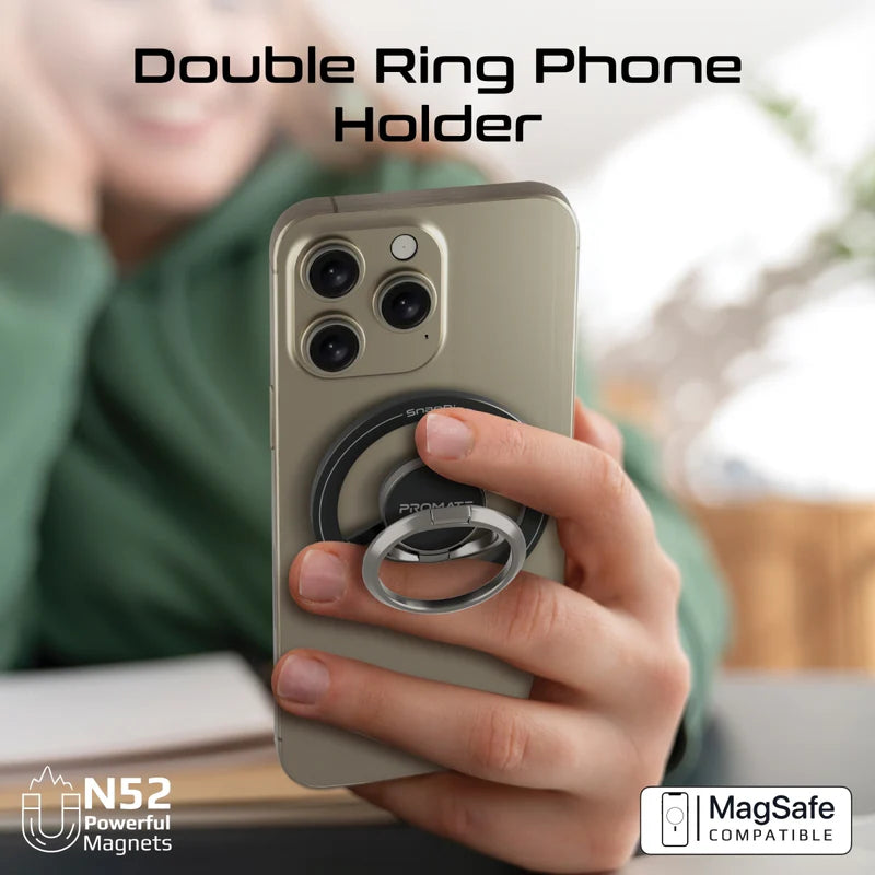 PROMATE 360° Rotating Magnetic Smartphone Ring Holder