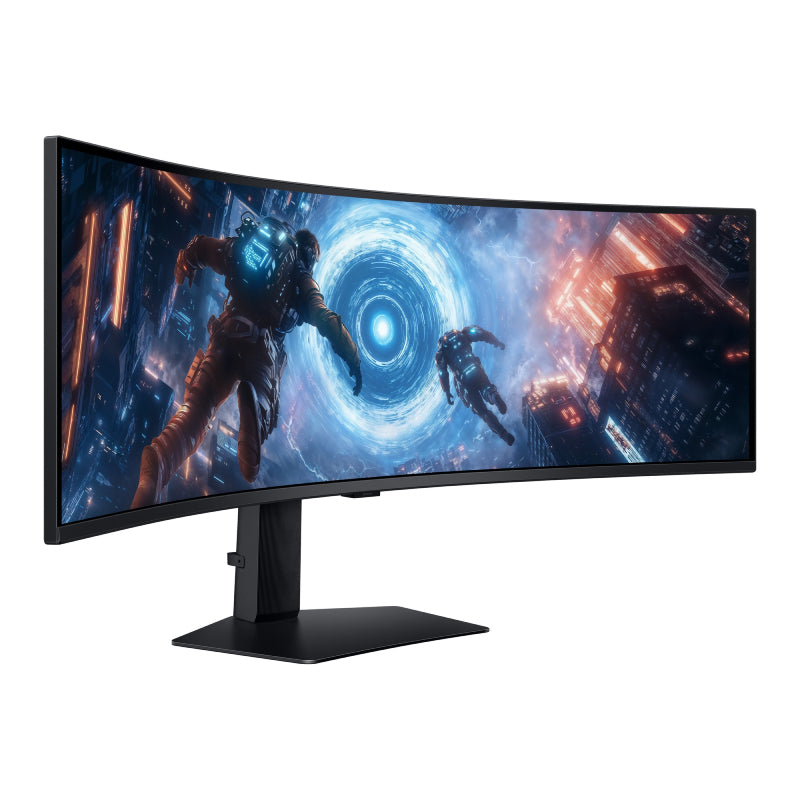 Samsung 49" Odyssey G9 G91F DQHD Gaming Monitor - 49.0" Curved / Up to 144Hz / 1ms / USB / HDMI2.1 / DisplayPort 1.4 - Gaming Monitor