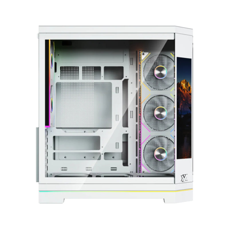 XYZ NEUTRON X PRO LCD ATX Case - White