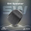 PROMATE High-Fidelity Mini Bluetooth Speaker - 1200mAh / Bluetooth 5.3 / Black