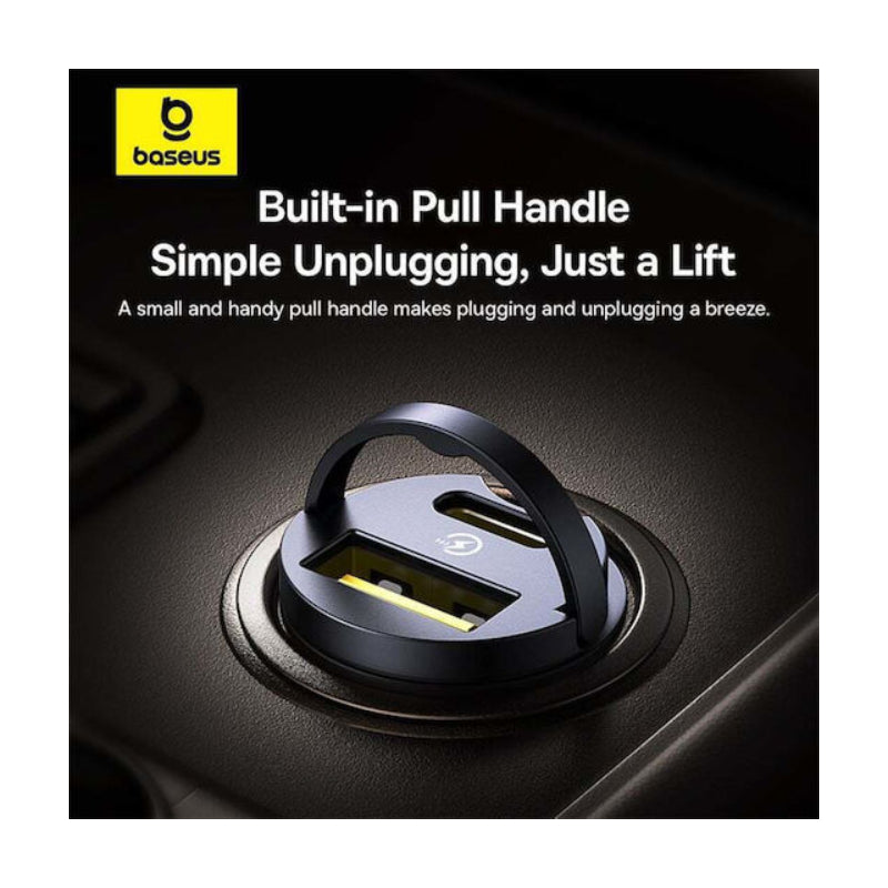 Baseus Tiny Star Mini Car Charger - 30W / Black