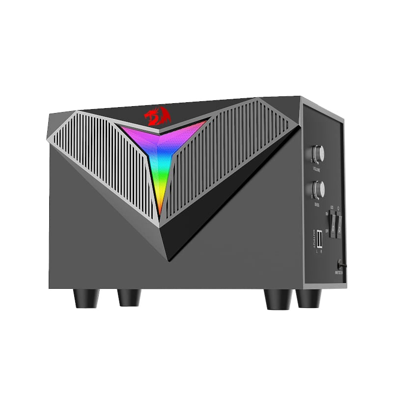 Redragon 2.1 Satellite RGB Gaming Speaker - Black