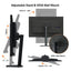 شاشة ألعاب جيجابايت GO27Q24 - 27 بوصة 2K QHD / 0.03 مللي ثانية / 240 هرتز / HDMI/DisplayPort - أسود