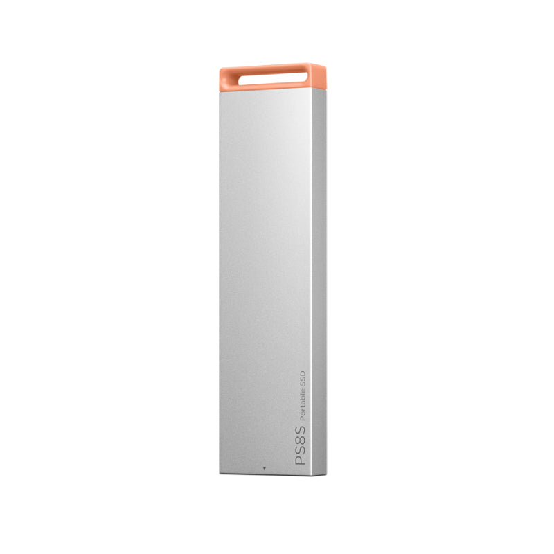 Lenovo PS8S Portable SSD - 2TB / up to 1050 MB/S / USB-C / Cool Grey