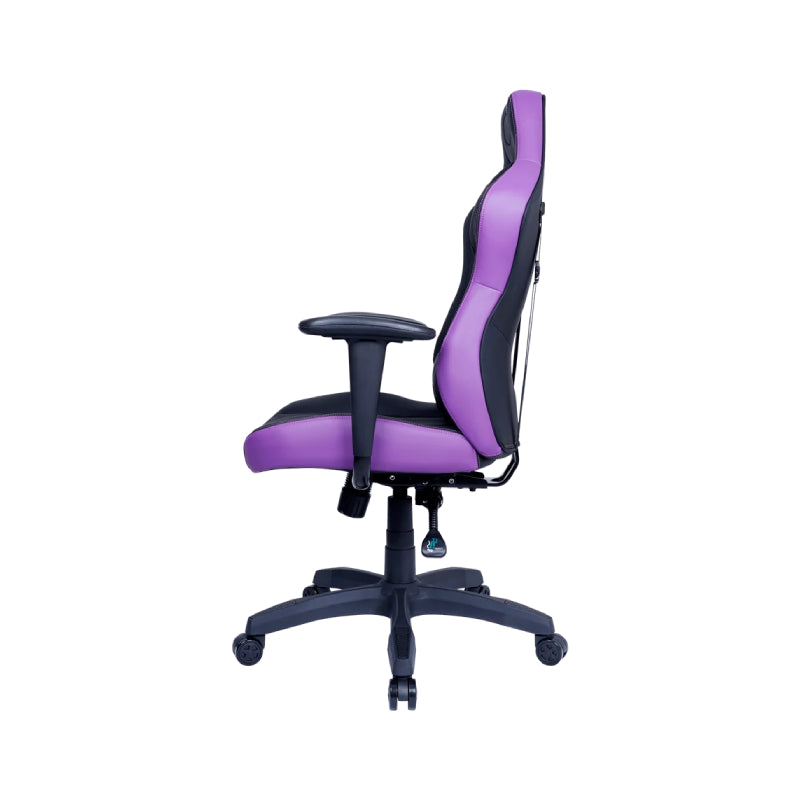 COOLER MASTER Caliber E1 Gaming Chair - Purple and Black