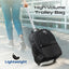 PROMATE Large Capacity Trolley Bag - 15.6” Screen Laptop / Black