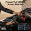 PROMATE High-Capacity Jump Starter 150PSI Air Compressor with 12000mAh Power bank & Flashlight