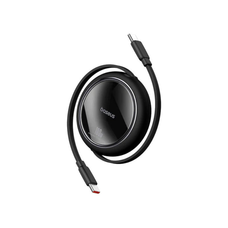 Baseus Free2Pull Retractable USB-C Cable - 100W / Black