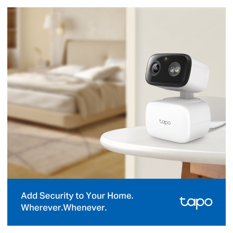 TP-Link Tapo C206 Indoor/Outdoor Home Security Wi-Fi Camera - FHD / 30 fps / Two-Way Audio / AI Detection / Night Vision
