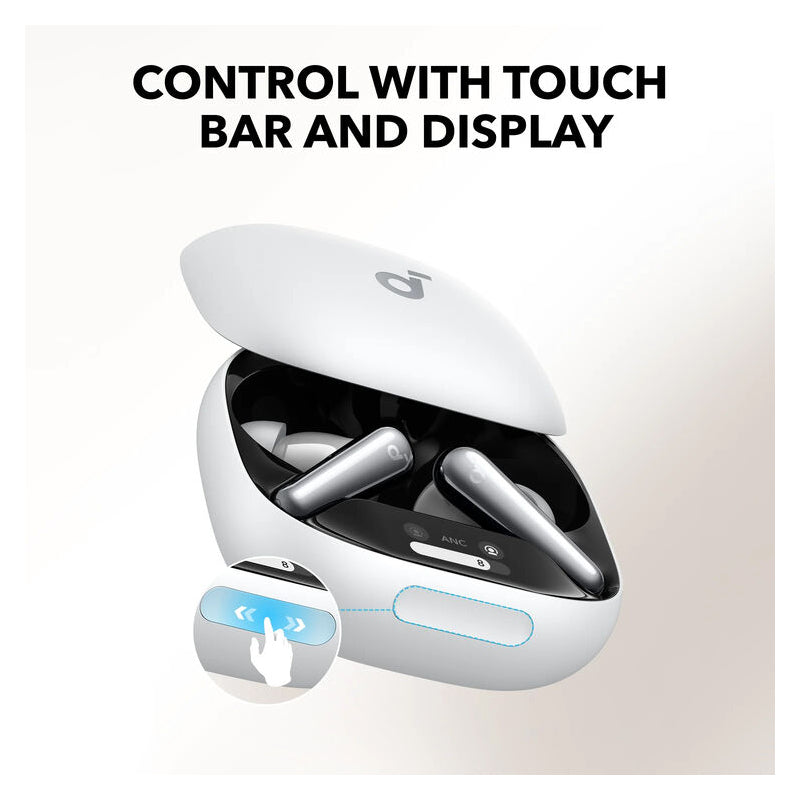 Anker Soundcore Liberty 4 Pro Noise-Canceling Earbuds - In-Ear / Bluetooth 5.3 / White