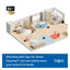 TP-Link Tapo RV30 Max 5300Pa Hyper Suction Robot Vacuum & Mop - 2600 mAh / 300 ml / Black
