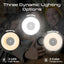 PROMATE Ultra-Slim MagSafe Rechargeable LED Ring Light