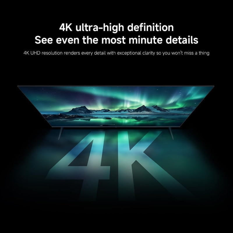 Xiaomi TV A Pro 55 2026 (ELA5984GL) - 55" QLED / Up to 60Hz / HDMI/USB2.0/Ethernet - Smart TV