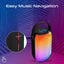 PROMATE LumiSound HD RGB True Wireless Speaker - 20W / Bluetooth 5.3 / 4000mAh