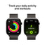 Apple Watch Series 11 - LTPO OLED / 64GB / 46mm / Bluetooth / Wi-Fi + Cellular / Small/Medium / Slate Titanium Case