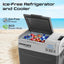 PROMATE CoolFast 40 Liters Portable Outdoor Mini Refrigerator with 52000mAh Powerpack
