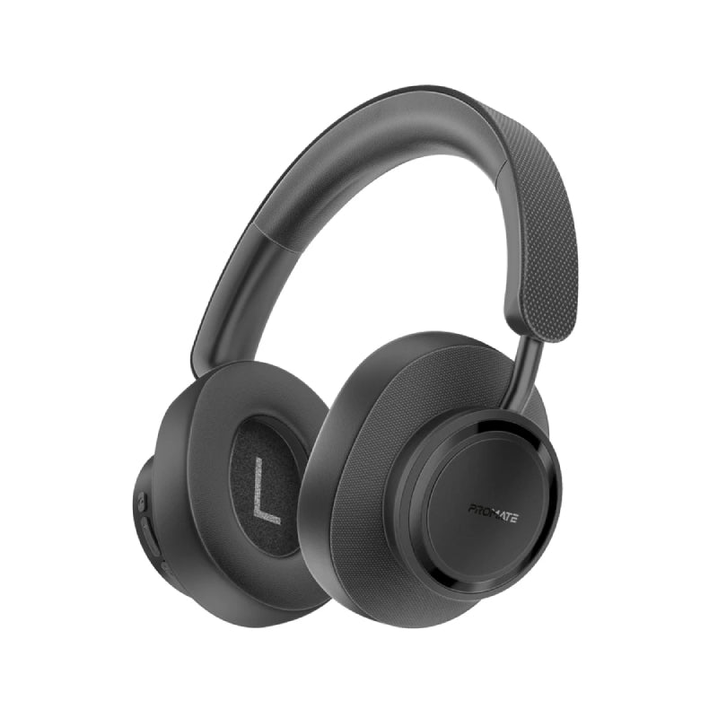 PROMATE Takt High Fidelity Over-Ear Stereo Wireless Headphones - Bluetooth / 400mAh / Black