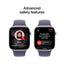 Apple Watch Series 11 - LTPO OLED / 64GB / 46mm / Bluetooth / Wi-Fi / Medium/Large / Silver Aluminum Case with Purple