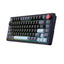 SADES Skyblade 82 82 Key Compact layout 75% with immersive RGB & Multi-Function Knob Wireless mechanical Gaming keyboard - Black
