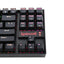 Redragon KUMARA K552 - TKL Wired Mechanical Keyboard RGB Black (Blue Switch) - Wired / 87 Keys / Black