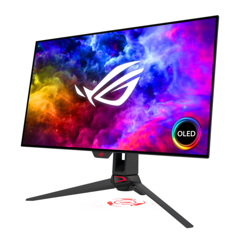 ASUS PG27AQDM ROG Swift Gaming Monitor - 26.5" OLED / 0.03ms / 240Hz / HDMI 2.0 / DP 1.4 / USB 3.2 Gen 1 Type-A / 3YW - Gaming Monitor