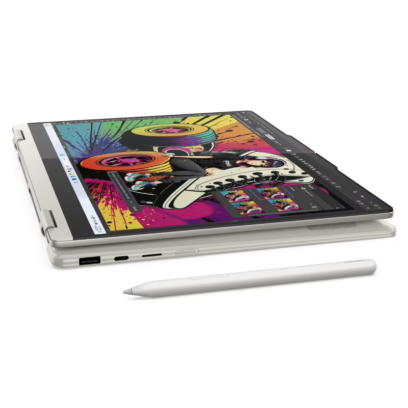 Lenovo Yoga 7 2-in-1 Gen 10 Copilot+ PC - 14.0" WUXGA Touch / AMD Ryzen AI 7 350 / 16GB / 1TB (NVMe M.2 SSD) / AMD Radeon 860M / Win 11 Home / Arb/Eng / 2YW / Lenovo Digital Pen / Seashell - Laptop