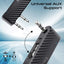 PROMATE Compact AUX to Bluetooth Audio Transmitter Adapter - Bluetooth 5.3 / 3.5mm / Black
