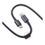 Porodo Braided Cable - USB-C / 60W / 480Mbps / 1 Meter / Black