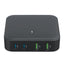 GOUI GaN 100W Desktop Charger - 100W / USB-A/USB-C / Black