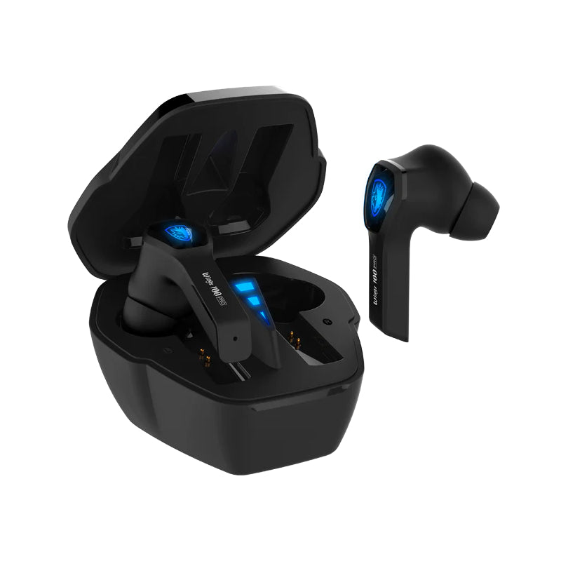 SADES Wings 100 Pro True Wireless Gaming Earphones - Black