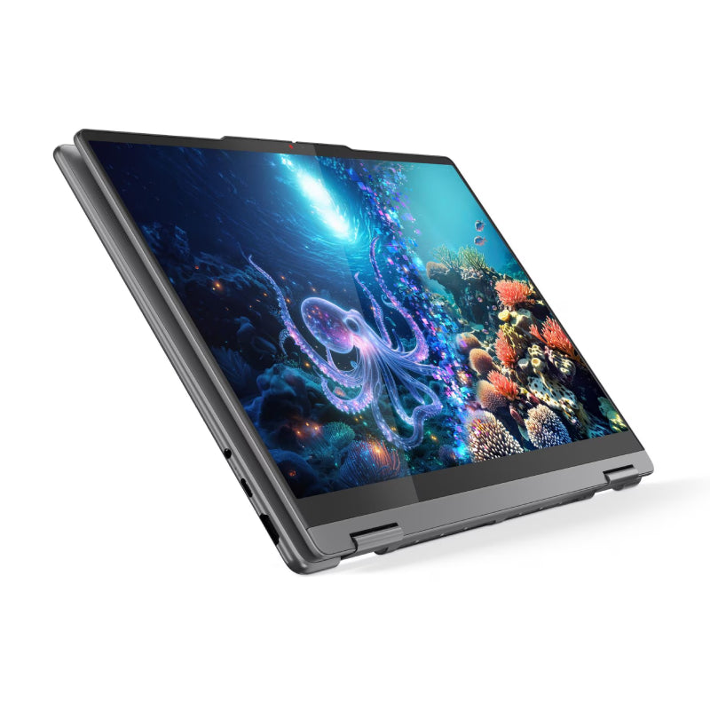 Lenovo Yoga 7 2-in-1 Gen 10 Copilot+ PC - 14.0" WUXGA Touch / Ultra 7 256V / 16GB / 512GB (NVMe M.2 SSD) / Arc Graphics 140V / Win 11 Home / Arb/Eng / 1YW / Lenovo Digital Pen / Luna Grey - Laptop
