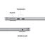 Apple MacBook Air - 13.6" / M5 / 10-Core CPU / 8-Core GPU / 16GB RAM / 512GB SSD / Arb/Eng / Silver / 1YW (Z1L000184)