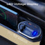 PROMATE Multi-Functional Car Organizer and Charging Station with Retractable Cables - 65W / USB-C & Lightning / Beige