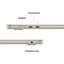 Apple MacBook Air - 15.3" / M5 / 10-Core CPU / 10-Core GPU / 16GB RAM / 512GB SSD / Arb/Eng / Starlight / 1YW (Z1LT0014H)