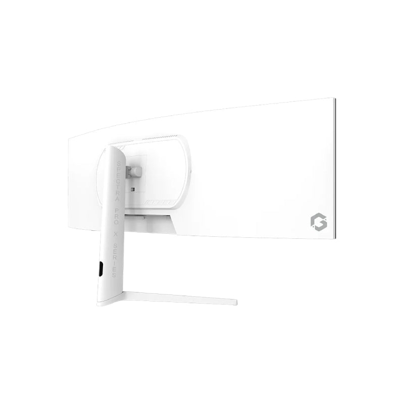 GAMEON GOAC49DQHD120 Spectra Pro X Series - 49" DQHD / 0.5ms / 120Hz / HDMI/DisplayPort/USB-C/USB-A / (Supports PS5) - White