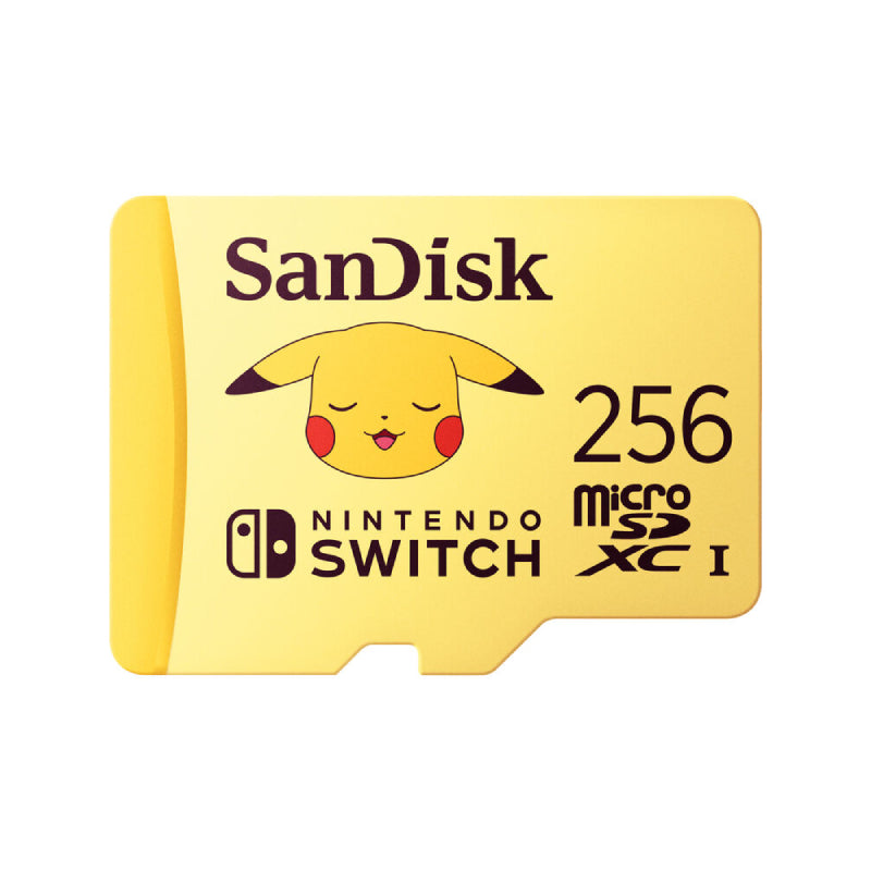 SanDisk Pokemon microSD Card - 256GB / Up to 100MB/s