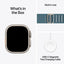 Apple Watch Ultra 3 - LTPO OLED / 64GB / 49mm / Bluetooth / Wi-Fi / Cellular / Large / Natural Titanium Case with Light