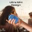 PROMATE High-Fidelity Mini Bluetooth Speaker - 1200mAh / Bluetooth 5.3 / Blue