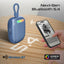 PROMATE CrystalSound 7W High-Definition Wireless Speaker - 1800mAh / Bluetooth 5.4 / Blue