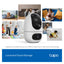 TP-Link (Tapo C245D) Dual Lens Pan/Tilt Security Camera - 2K 3MP Dual Lens / Up to 15 fps / Two-Way Audio / AI Detection / Night Vision