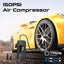 PROMATE High-Capacity Jump Starter 150PSI Air Compressor with 12000mAh Power bank & Flashlight