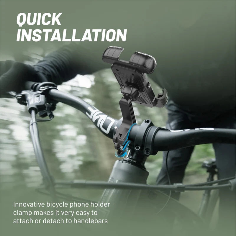 PROMATE Quick-Clamp SecureMount Bike Mount for Smartphones
