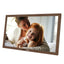 PROMATE 15.6" Vibrant Full HD Smart Multimedia Wi-Fi Digital Photo Frame - Pine