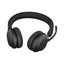 Jabra Evolve2 65 Link 380a MS Stereo Headphone - Wireless / Black
