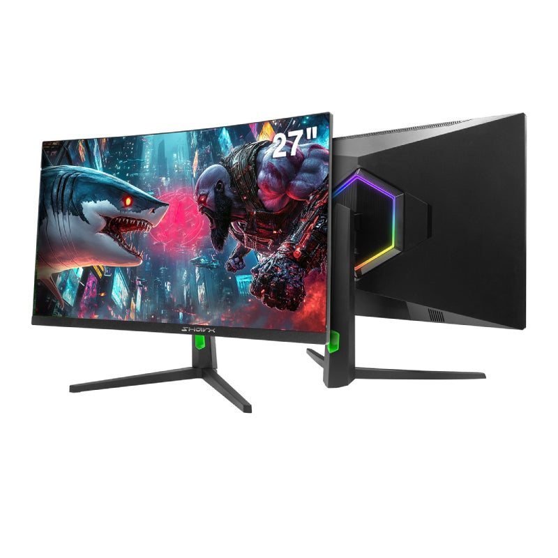SHARX Jaws - 27" FHD / 0.3ms / 200Hz / HDMI 2.1 - Curved Gaming Monitor