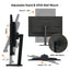 شاشة ألعاب جيجابايت MO27Q3 - 27 بوصة 2K QHD / 0.03 مللي ثانية / 360 هرتز / HDMI/DisplayPort / أسود