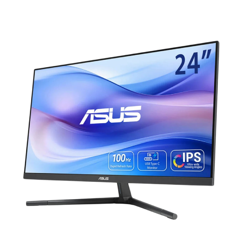 ASUS VU249CFE - 24" FHD / 1ms / 100Hz / HDMI 1.4 - Eye Care Gaming Monitor (Black)