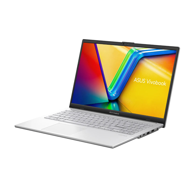 لابتوب أسوس فيفوبوك 15 X1504VA، مقاس 15.6 بوصة بدقة FHD، معالج كور 5 120U، ذاكرة وصول عشوائي 8 جيجابايت، قرص حالة صلبة NVMe M.2 بسعة 512 جيجابايت، نظام دوس (بدون نظام تشغيل)، ضمان سنة واحدة، فضي