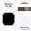 Apple Watch Ultra 3 - LTPO OLED / 64GB / 49mm / Bluetooth / Wi-Fi / Cellular / Small / Natural Titanium Case with